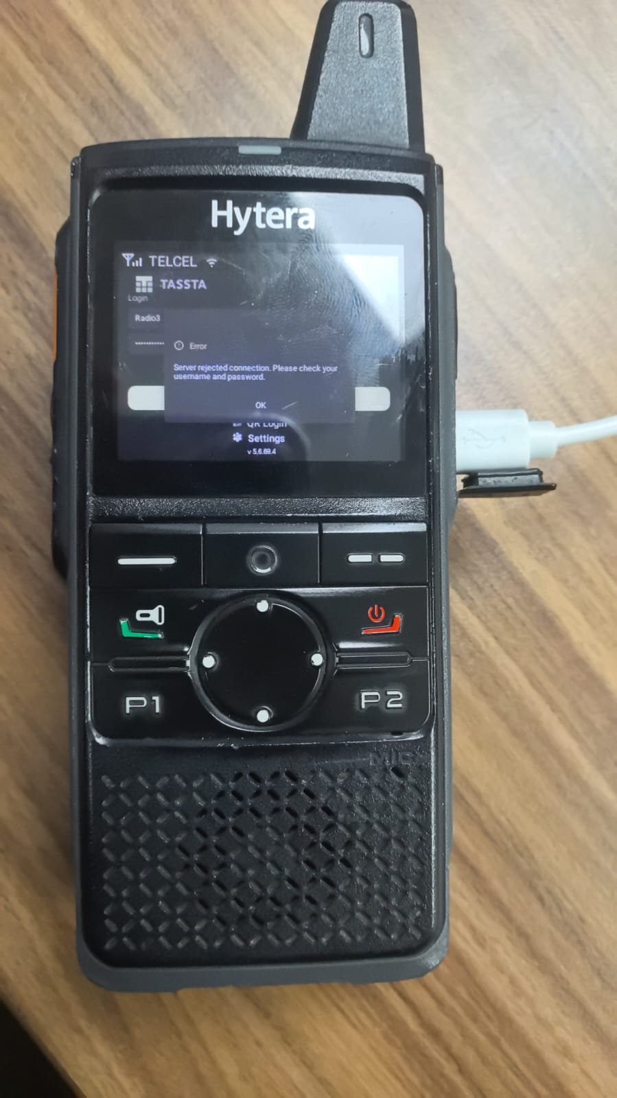 Caso de cliente con referencia de radio Hytera